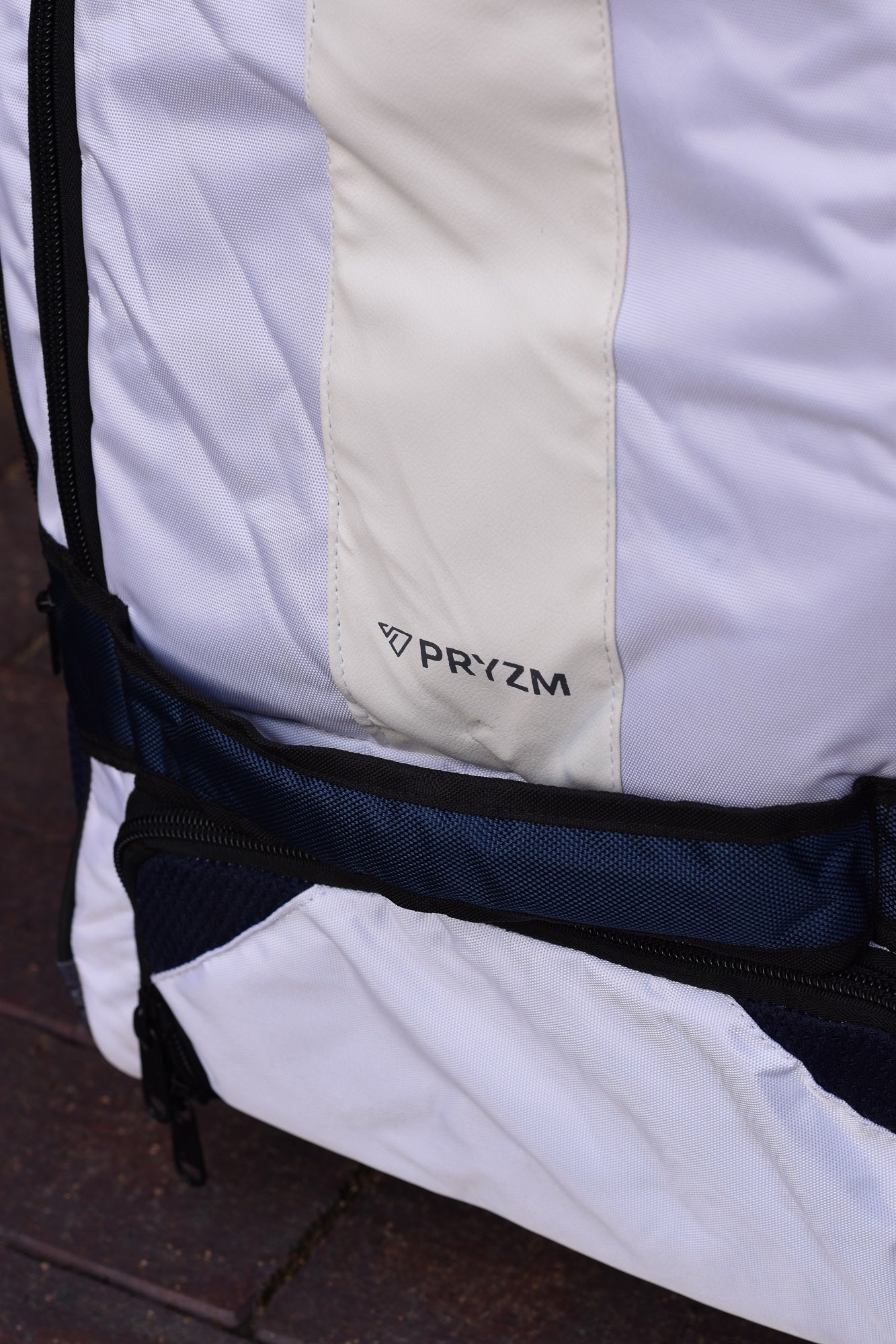 2026 Signature Blue/White/Grey Wheelie Duffle Bag