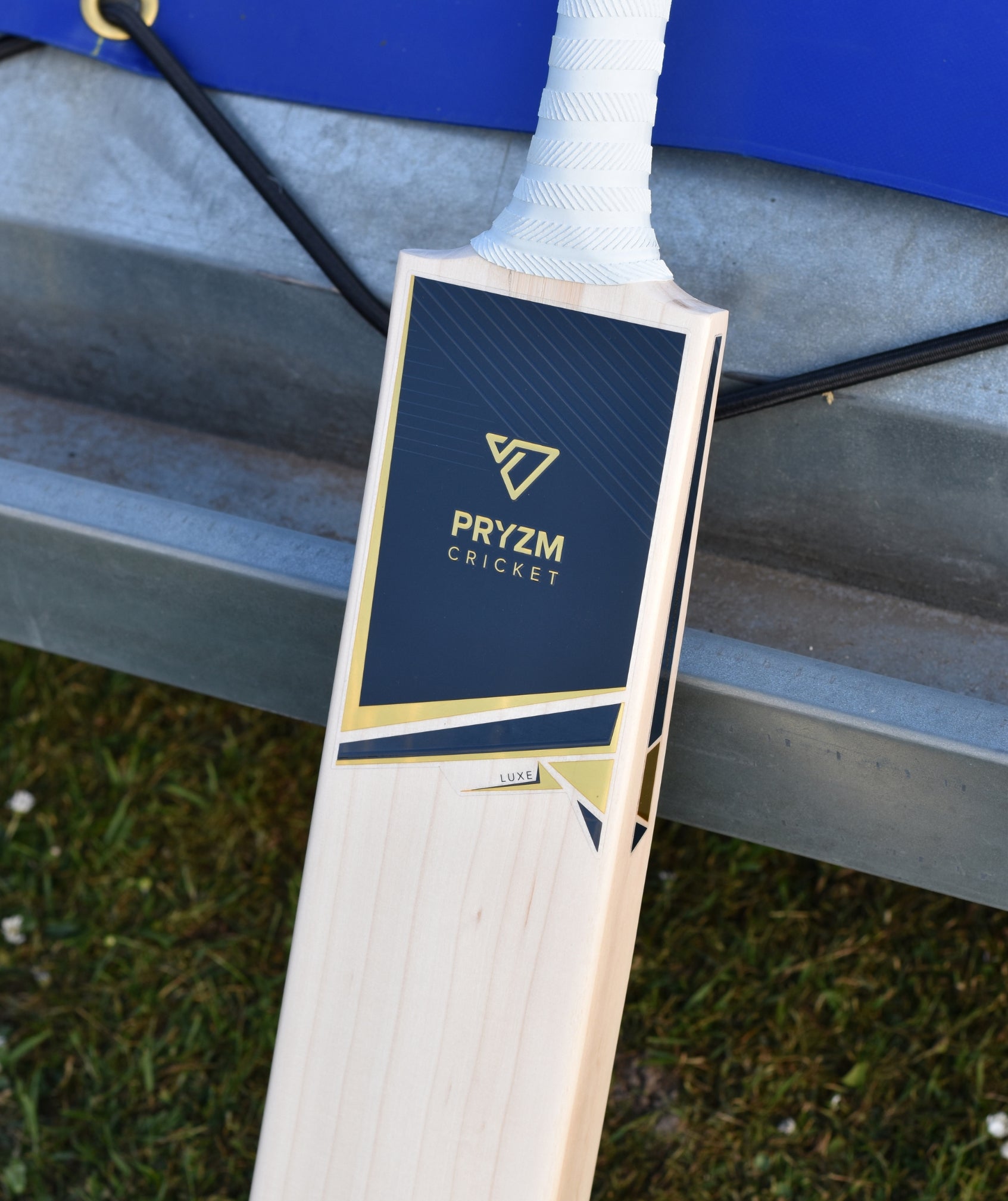 Luxe Obsidian Navy Cricket Bat Stickers