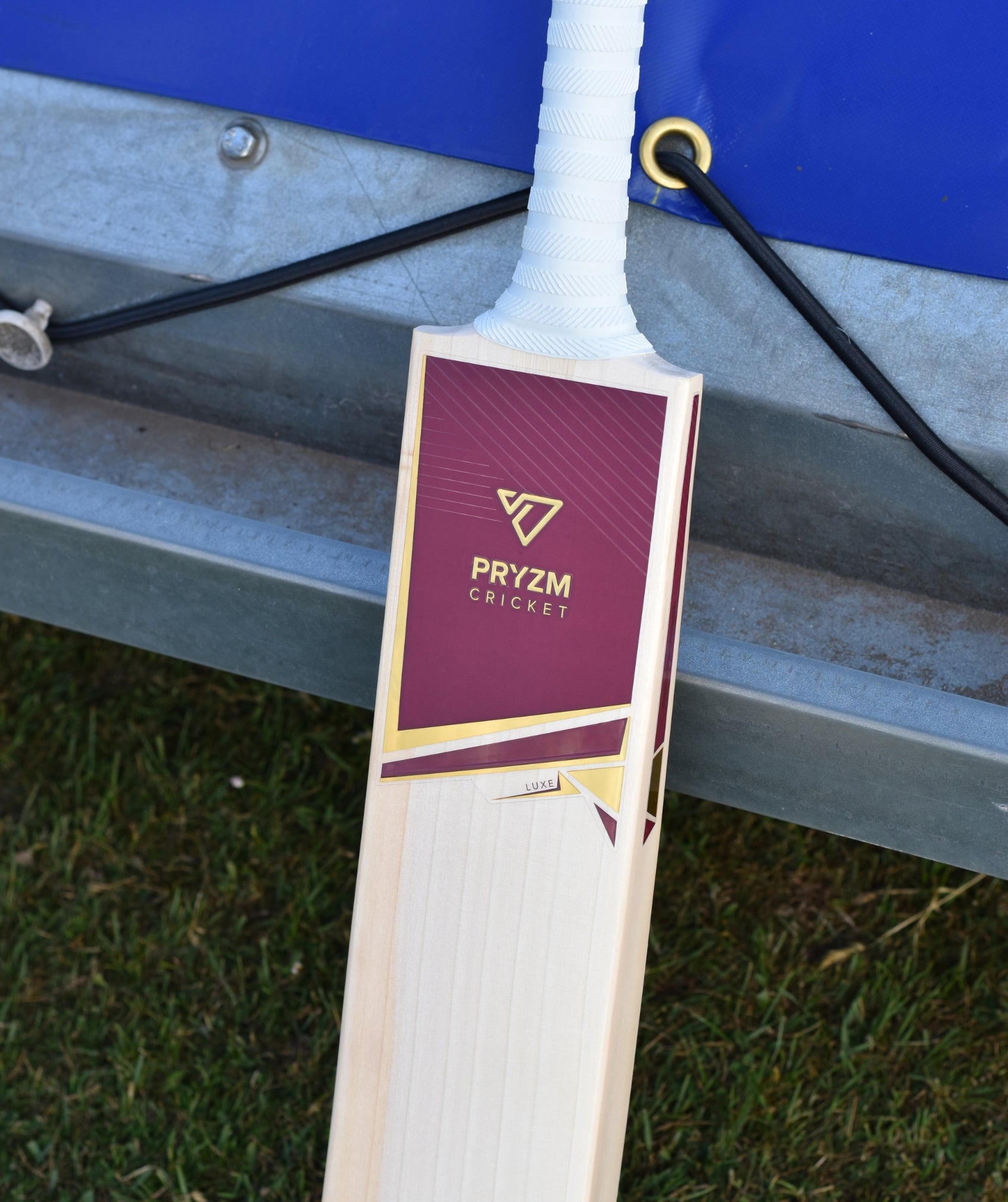 Luxe Deep Crimson Cricket Bat Stickers