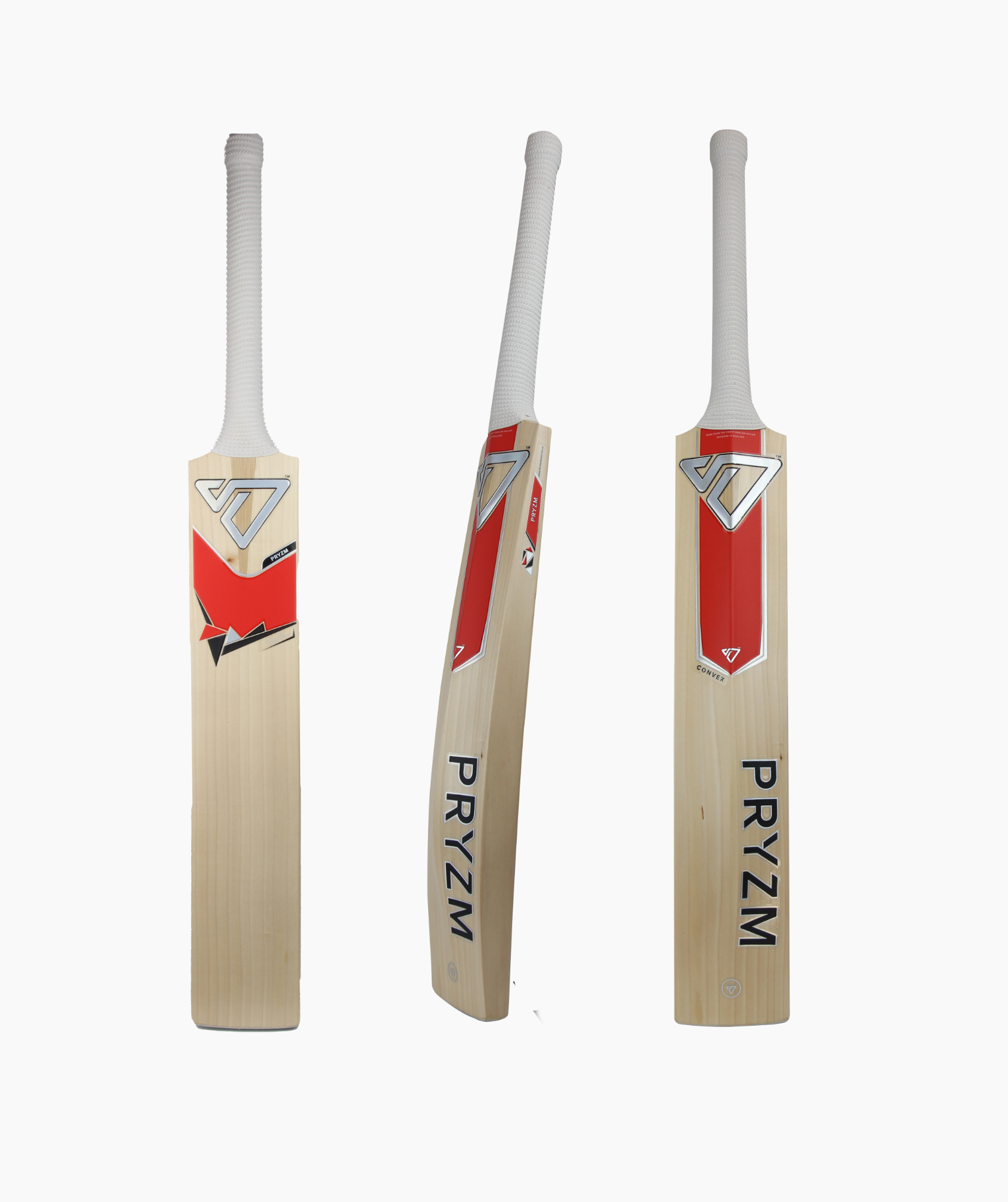 Red Cricket Bat Stickers