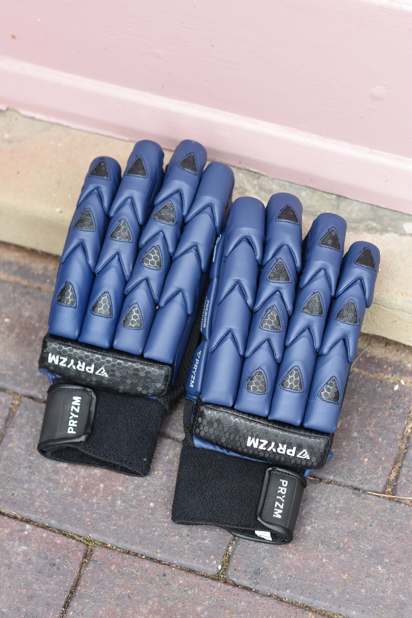 2026 Navy Blue Tempo Batting Gloves
