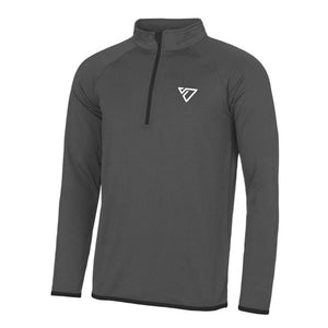 Charcoal 1/4 Zip Top